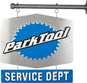 Park Tool tabuľa SERVICE DEPARTMENT obojstranná PT-SDS-2-