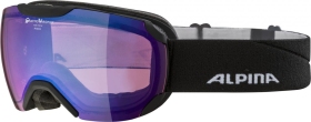 Alpina Lyžiarske okuliare Pheos S QVM čierne matné, QV modré