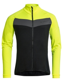 Vaude cyklistický dres Posta LS Tricot, pánsky, neon yellow