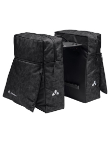 Vaude dvojitá taška na nosič TwinZipper (UniKlip 2), black