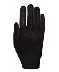 ROECKL Vnútorné rukavice Merino čierne
