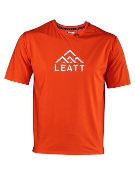 Leatt dres s krátkym rukávom MTB Trail 1.0 X-Flow, pánsky, glow
