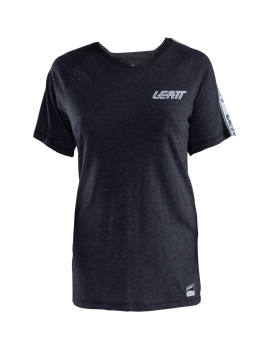 Leatt dres s krátkym rukávom MTB AllMtn 2.0, dámsky, black