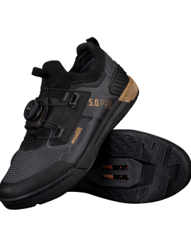 Leatt cyklistická obuv HydraDri 5.0 ProClip, pánska, black
