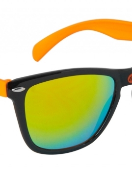 FORCE okuliare FREE čierno-oranžové, oranž. laser sklá
