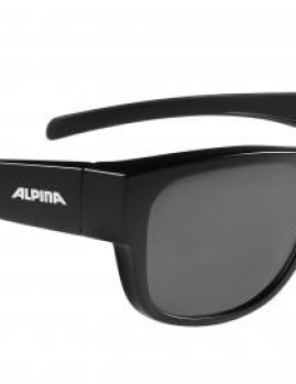 ALPINA Cyklistické okuliare OVERVIEW II P čierne matné, Polarizačné sklá