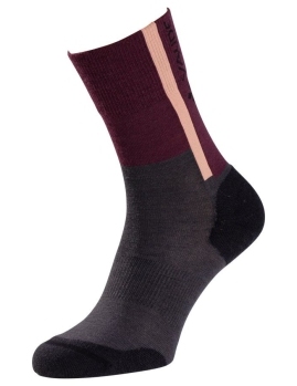 Vaude vlnené ponožky All Year Wool Socks, unisex, cassis uni