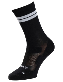 Vaude cyklistické ponožky Bike Mid II, unisex, black/black