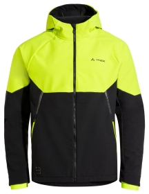 Vaude cyklistická bunda Qimsa Softshell, pánska, neon yellow