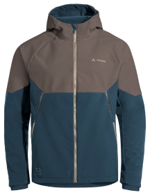 Vaude cyklistická bunda Qimsa Softshell, pánska, coconut/dark sea