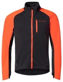 Vaude cyklistická bunda Posta Softshell VI, pánska, glowing red