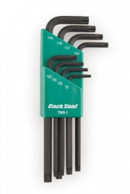 Park Tool Sada kľúčov Torx so zásobníkom ParkTool PT-TWS-1-