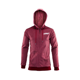 Leatt mikina Premium Ruby, na zips