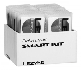 LEZYNE Sada samolepiacich záplat SMART KIT - box 34 sád 6 ks záplat + na plášť