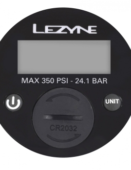 LEZYNE Náhradný digitálny tlakomer pre stojace pumpy 350 PSI, 3,5"