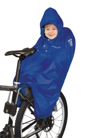 FORCE poncho-pláštenka na dieťa v sedačke, modré