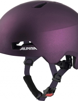 ALPINA Cyklistická prilba HACKNEY tmavá fialová