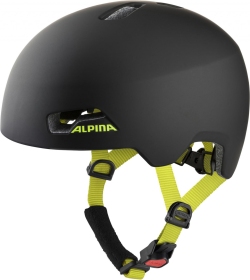 ALPINA Cyklistická prilba HACKNEY čierna-neon žltá
