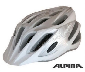 ALPINA Cyklistická prilba Tour 2.0 strieborno-biela