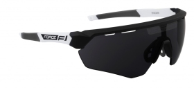 FORCE okuliare ENIGMA čierno-biele matné, čierne sklá
