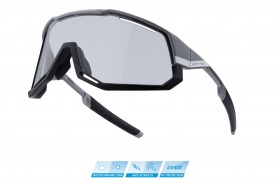 FORCE okuliare ATTIC šedo-čierne, fotochromatické sklo