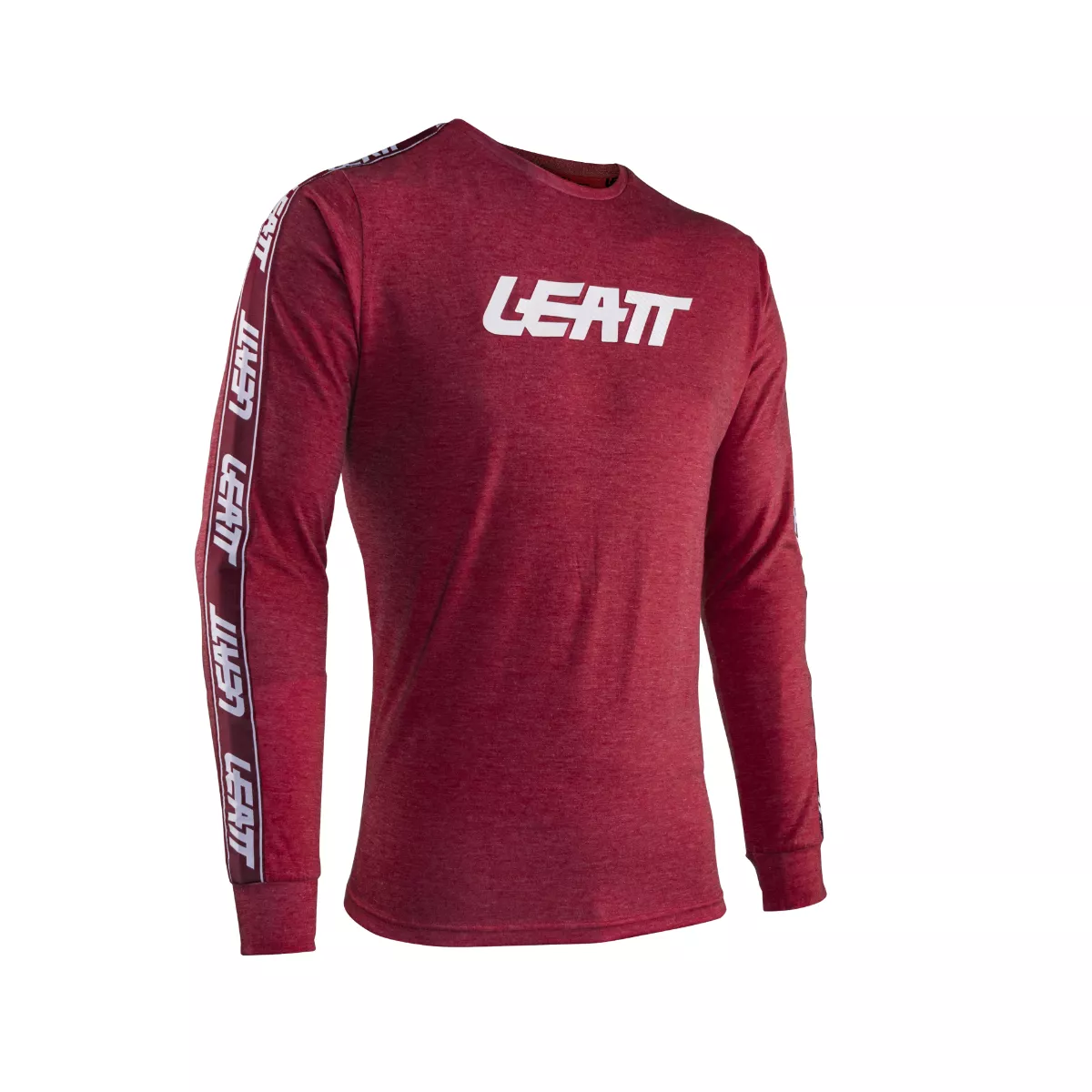 Leatt triko s dlhým rukávom Premium, unisex, ruby